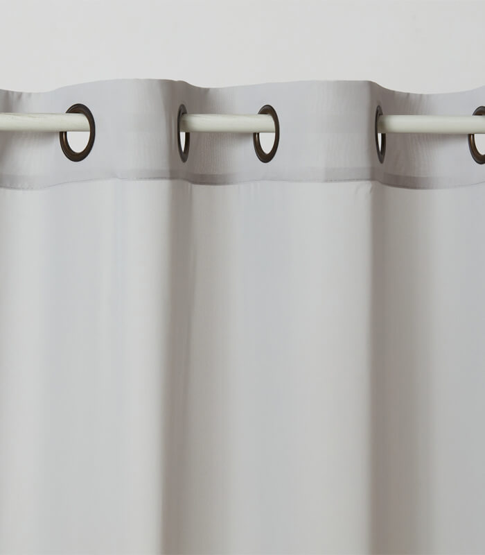 וילון בד, דגם גאיה - כסף