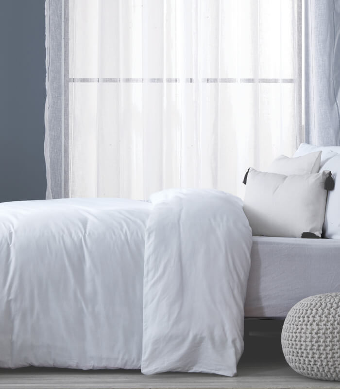 ציפה יחיד ג'רסי - לבן