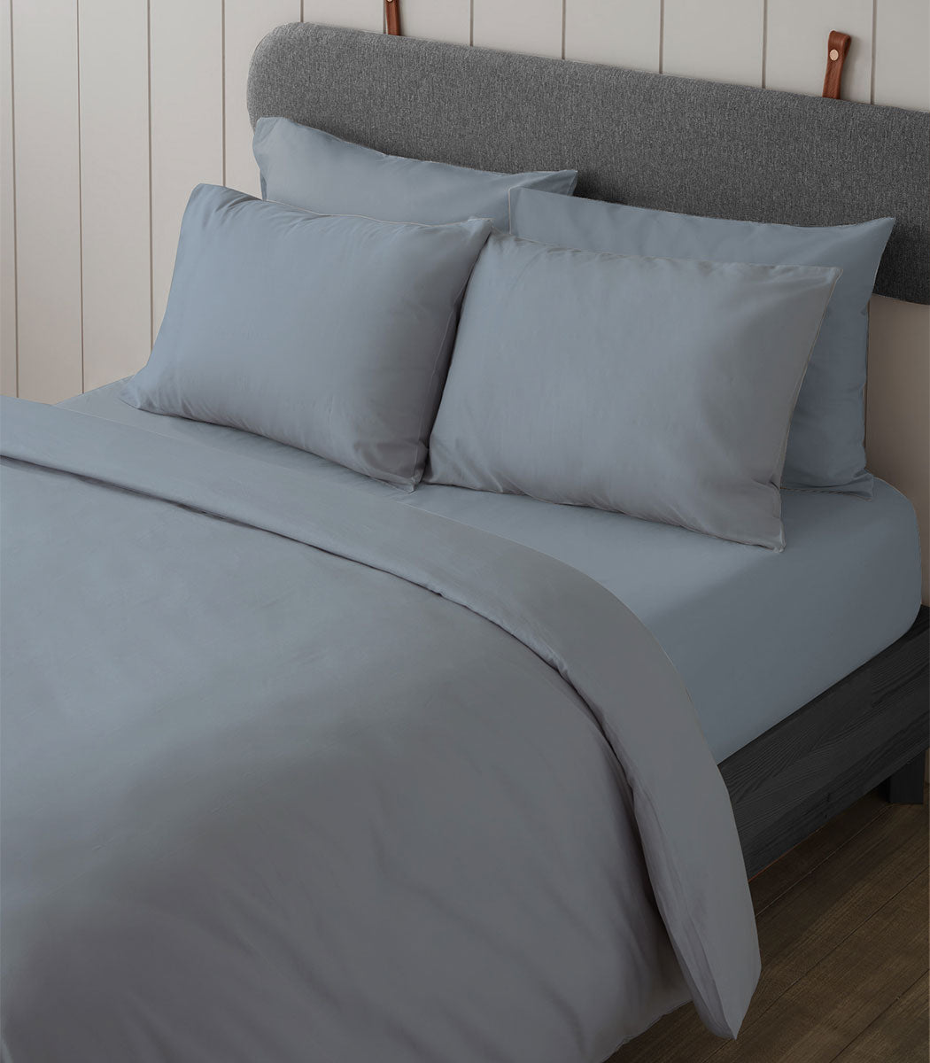 סט ג'רסי חלקי - תכלת