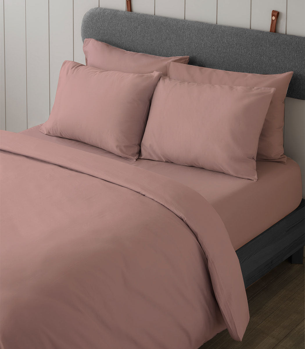 סט ג'רסי חלקי - ורוד