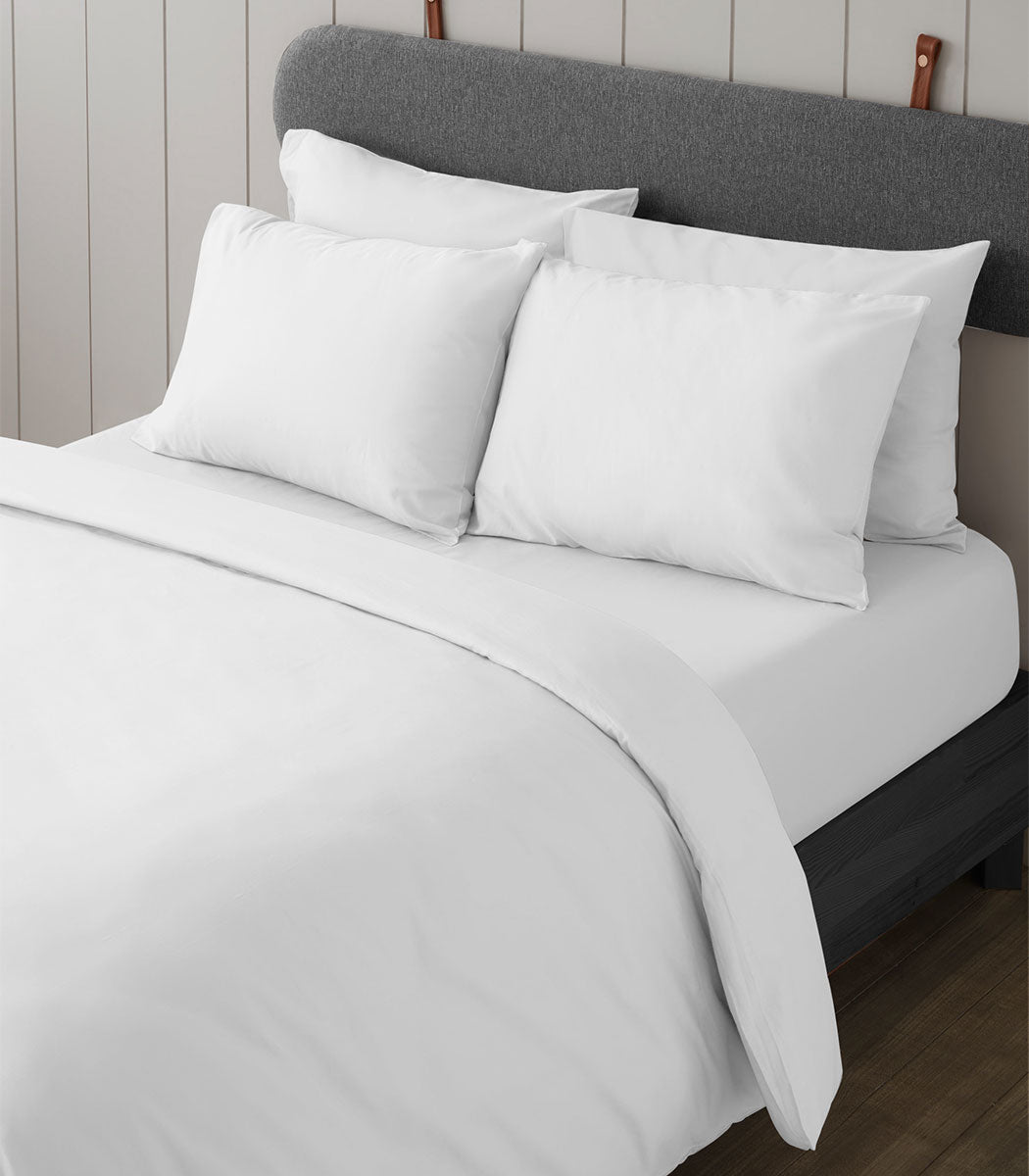 סט ג'רסי חלקי - לבן