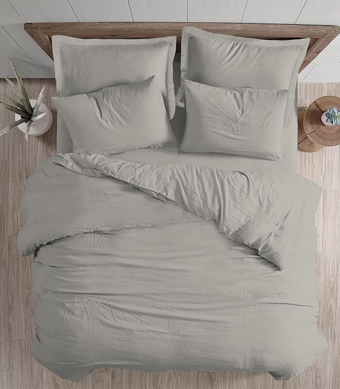 ציפה כותנה חלקה Mix&Match בז' -