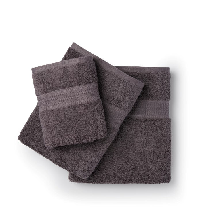 מגבת רחצה , דגם הרמוני - אפור כהה