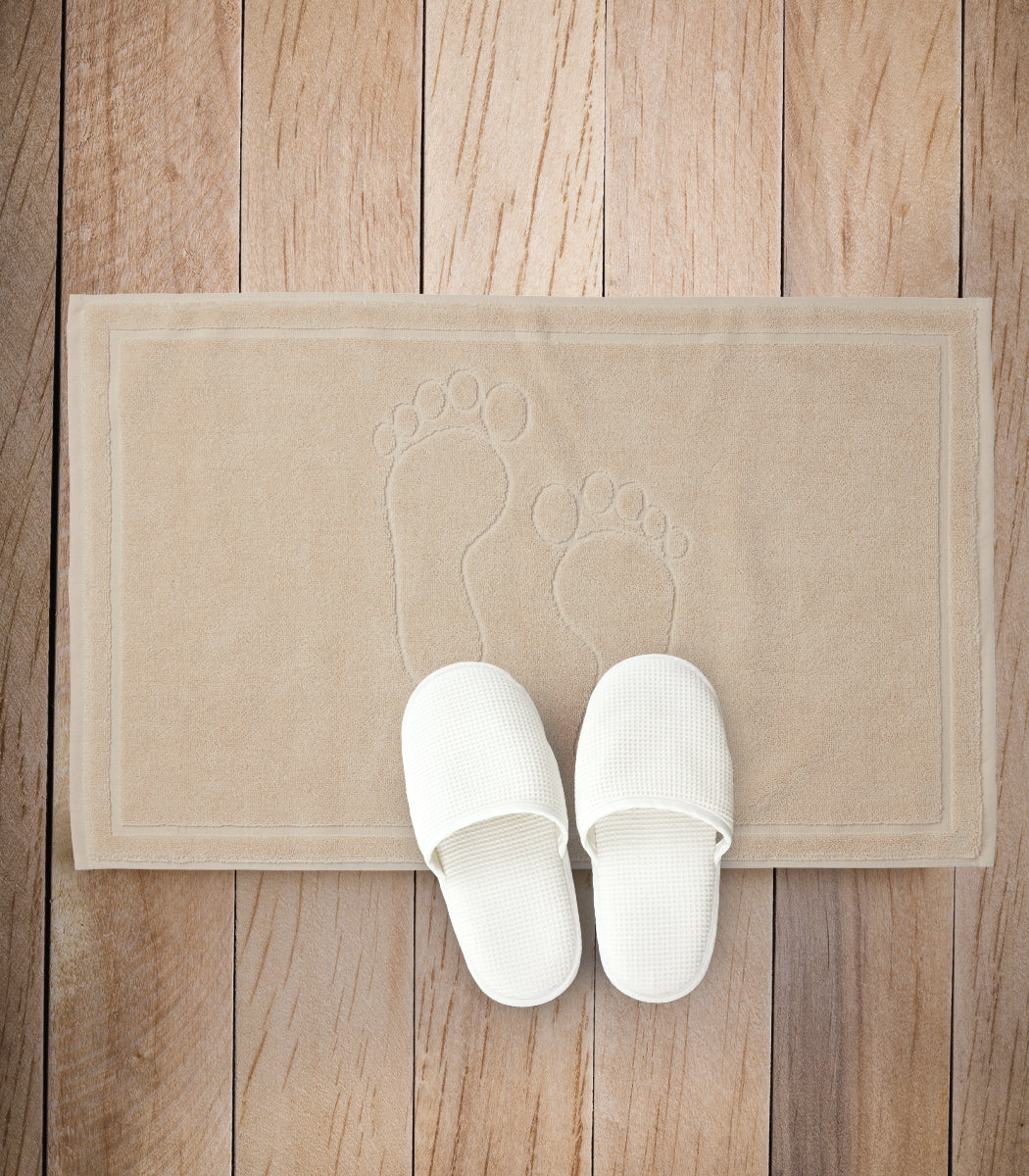 מגבת רצפה - דגם Steps - קרם