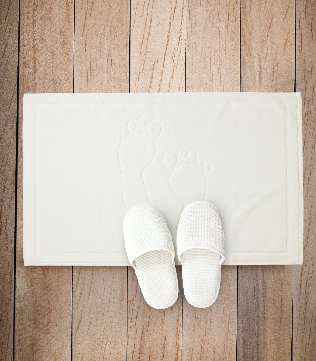 מגבת רצפה - דגם Steps - אוף וייט