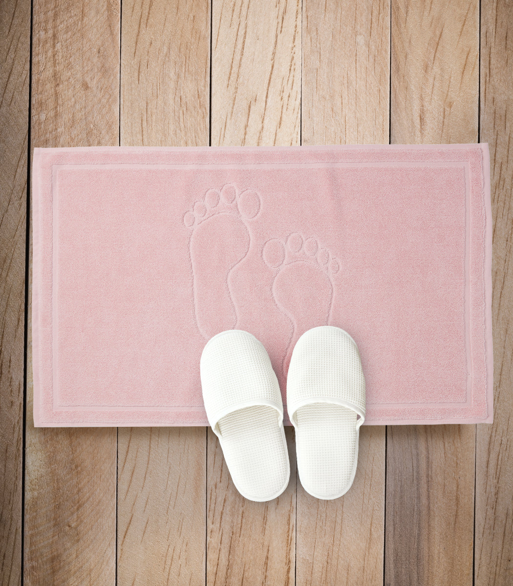 מגבת רצפה - דגם Steps - ורוד
