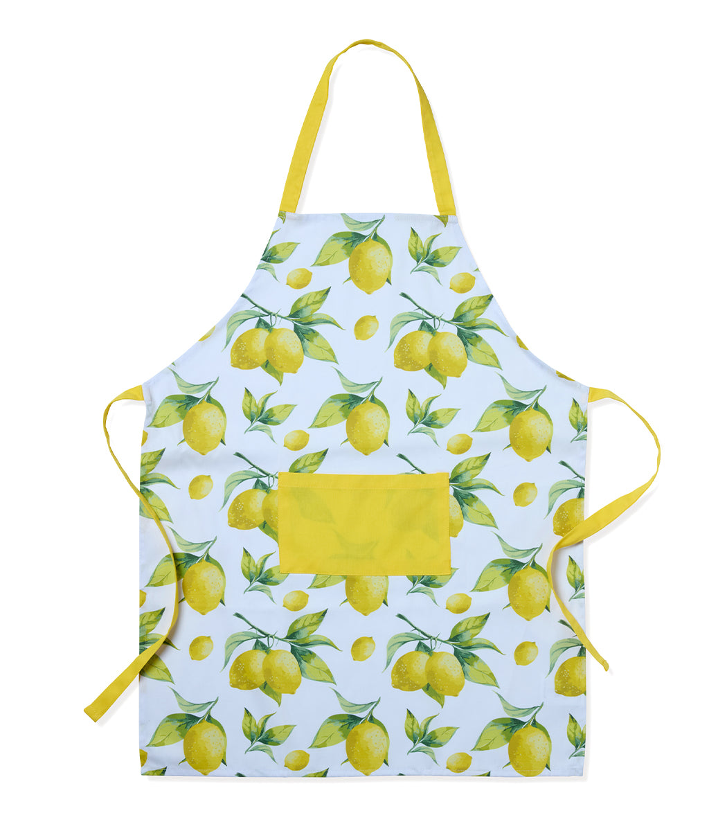 טקסטיל מטבח מודפס לימון