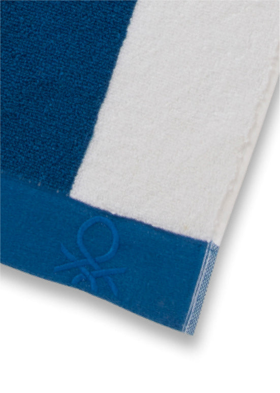 Benetton Stripes – מגבת פסים, כחול