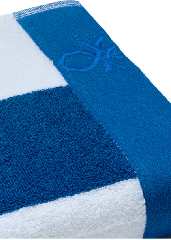 Benetton Stripes – מגבת פסים, כחול