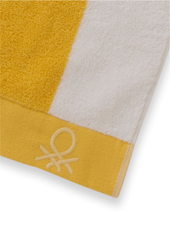 Benetton Stripes – מגבת פסים, צהוב