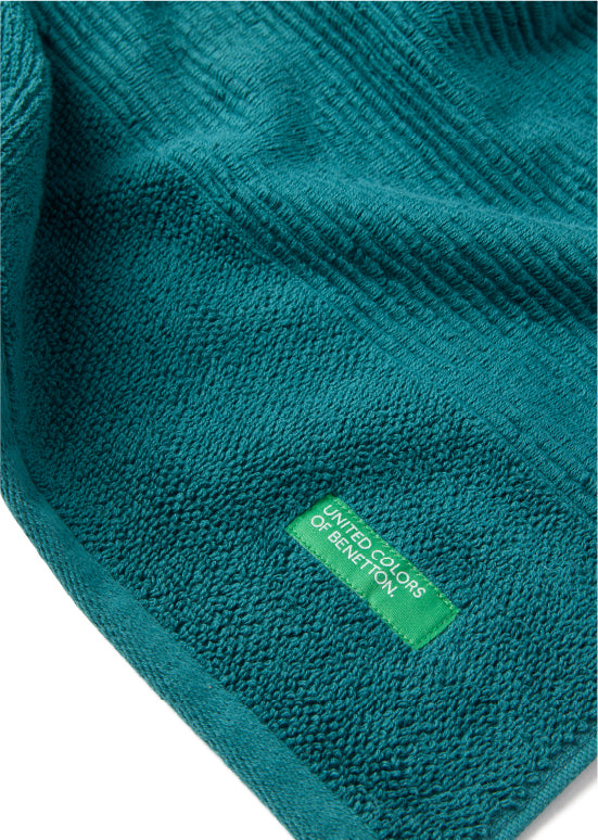 Benetton RIBS, מגבות כותנה פרימיום - ירוק