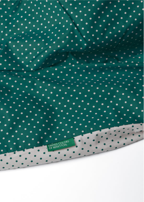 United Colors of Benetton , סט מצעים פולקה דוט - ירוק