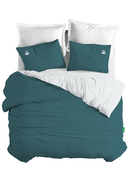 United Colors of Benetton , סט מצעים פולקה דוט - ירוק