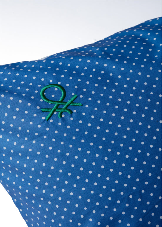 United Colors of Benetton , סט מצעים פולקה דוט - כחול