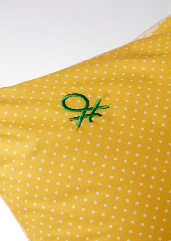 United Colors of Benetton , סט מצעים פולקה דוט - צהוב