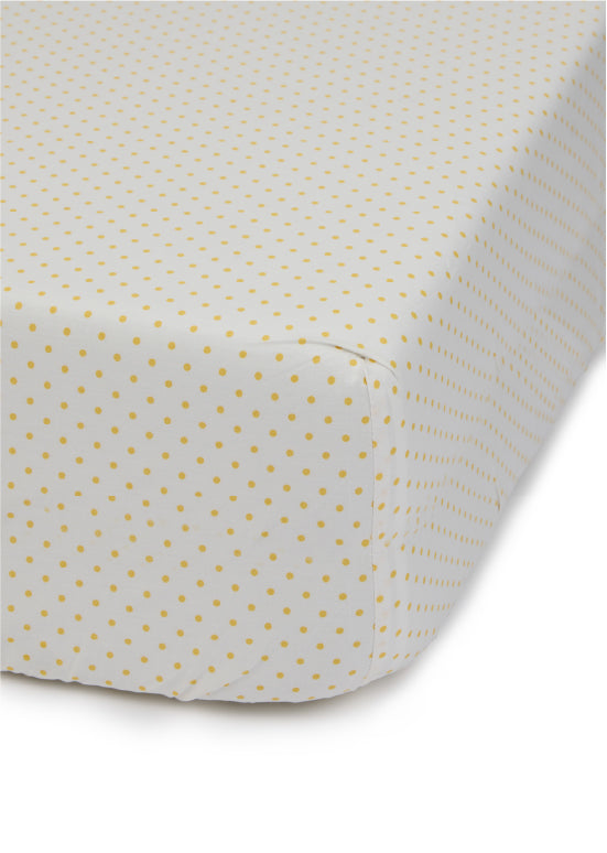 United Colors of Benetton , סט מצעים פולקה דוט - צהוב