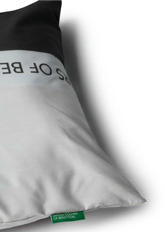 Exclusive Benetton , מצעים דו-צדדיים -שחור/לבן