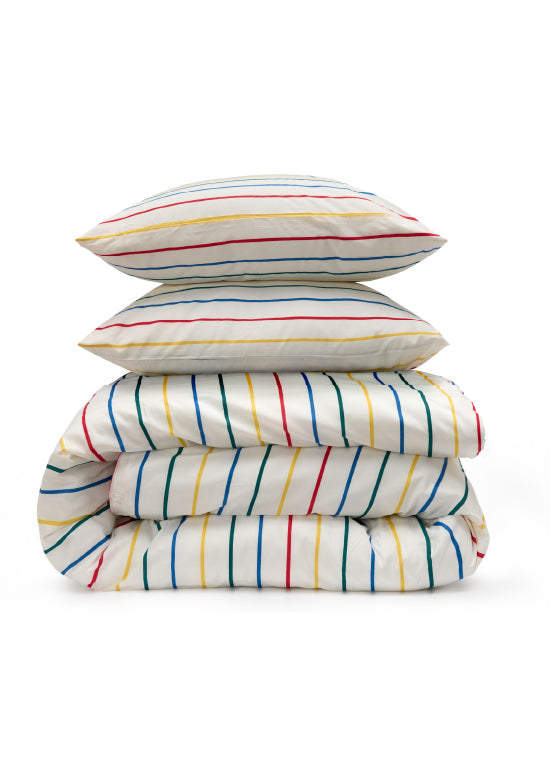 קולקציית MIX & MATCH של Benetton - פסים צבעוני - זוג ציפיות