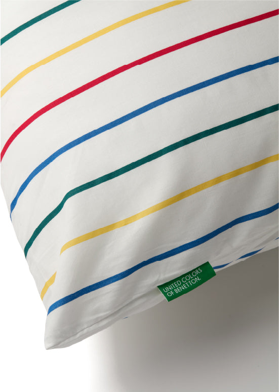 קולקציית MIX & MATCH של Benetton - פסים צבעוני - זוג ציפיות