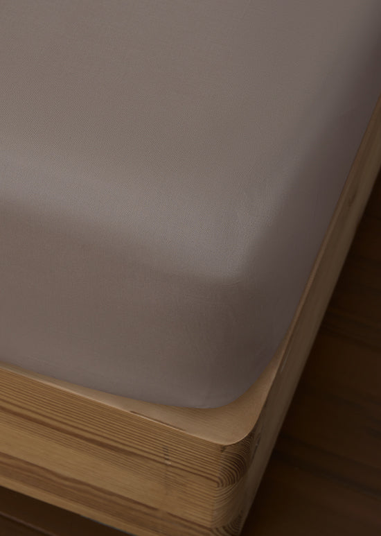 מצעי פרקל 100% כותנה, ברנדי EXCLUSIVE