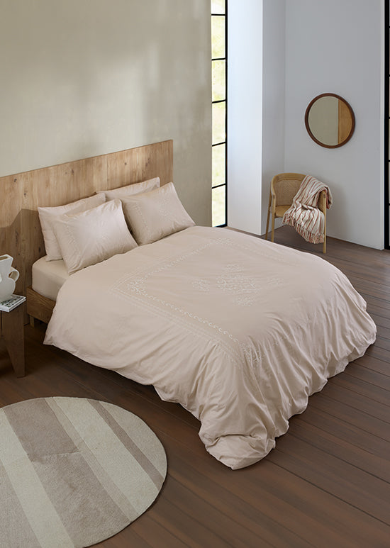 מצעי פרקל 100% כותנה, סופיה EXCLUSIVE