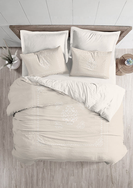 מצעי פרקל 100% כותנה, סופיה EXCLUSIVE