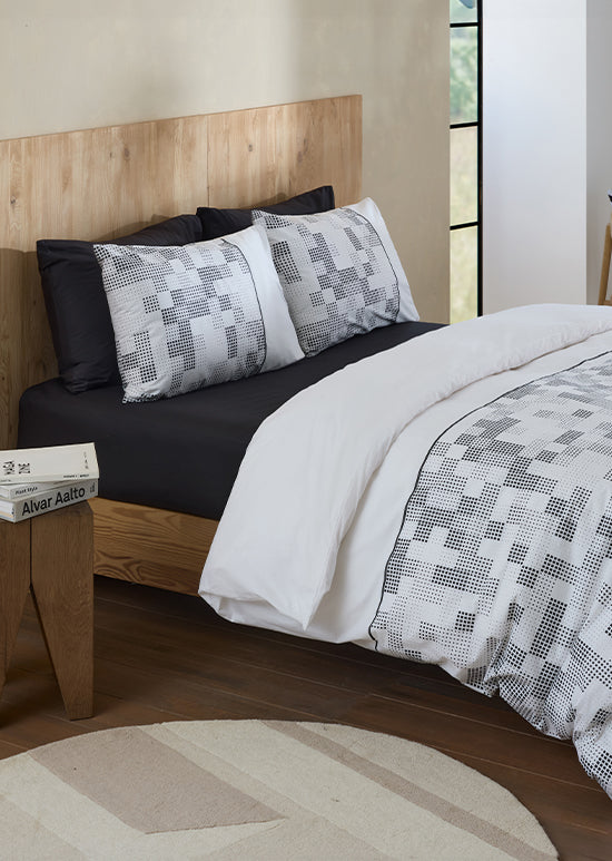 מצעי פרקל 100% כותנה, ספנסר EXCLUSIVE