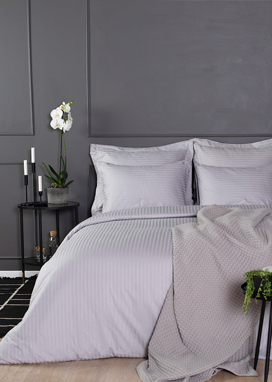 מצעי פנינה - אפור בהיר