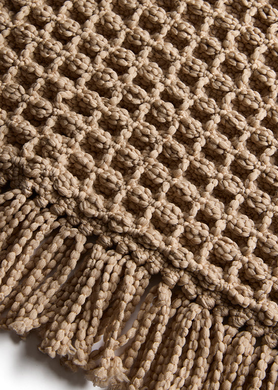 'שטיח רצפה, וואפל - בז