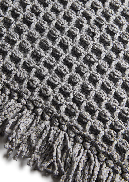 שטיח רצפה, וואפל - אפור כהה