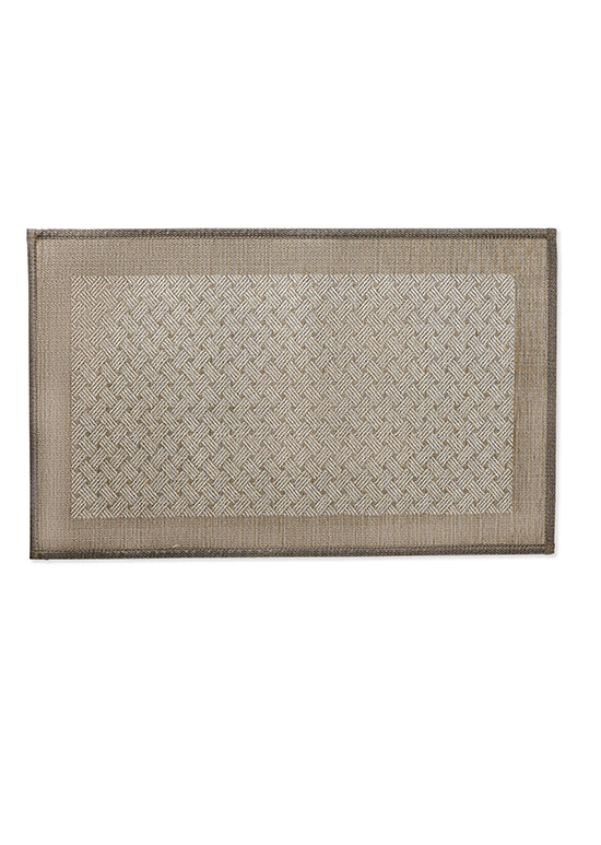 שטיח מטבח, טקסטורה קלועה - בז'