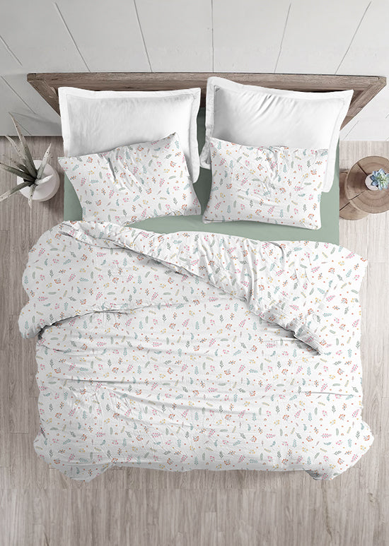 סט מצעים, קולקציית ג’רסי מודפסת - פלורנס