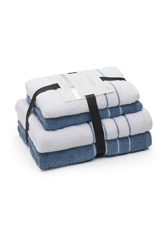 מארז מגבות רחצה, ברצלונה - כחול