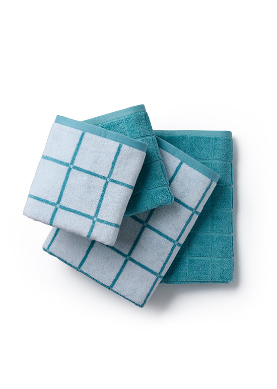 מארז מגבות רחצה, לונדון - טורקיז