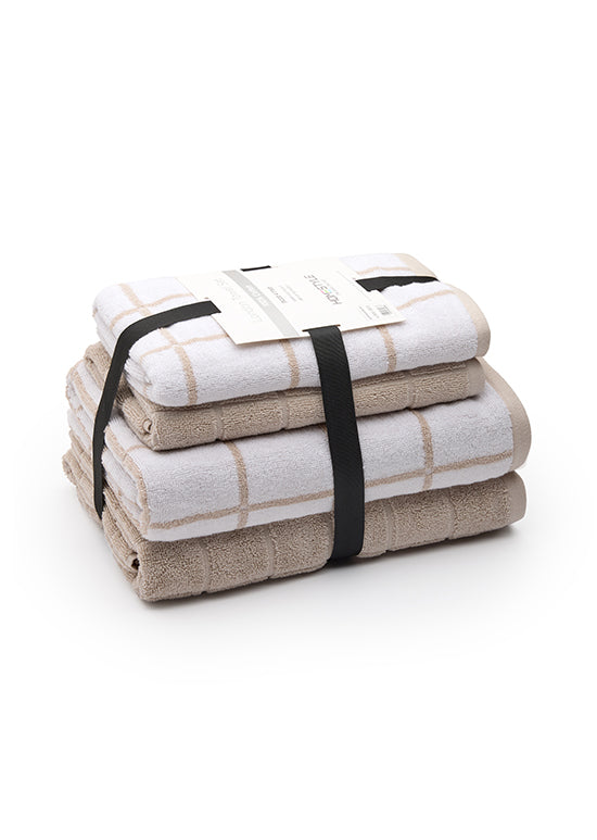 מארז מגבות רחצה, לונדון - אבן