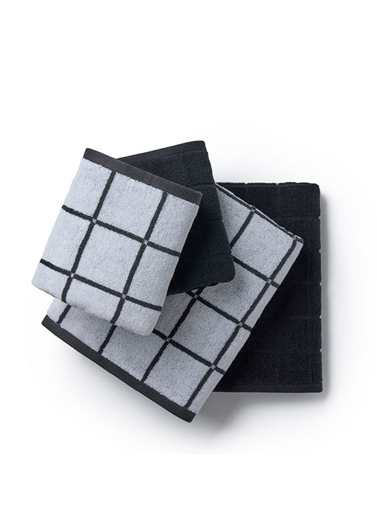 מארז מגבות רחצה, לונדון - שחור