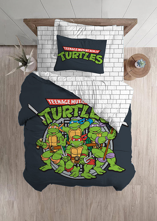 סט מצעי ילדים, צבי הנינגה הלוחמים