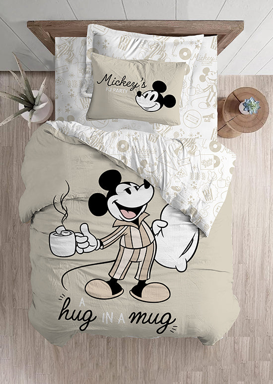 מצעי כותנה לילדים, מיקי בוקר טוב