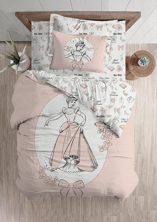 מצעי כותנה לילדים, נסיכה רוקדת