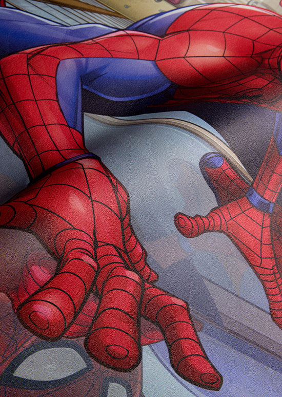 שטיחון רצפה, ספיידרמן בפעולה