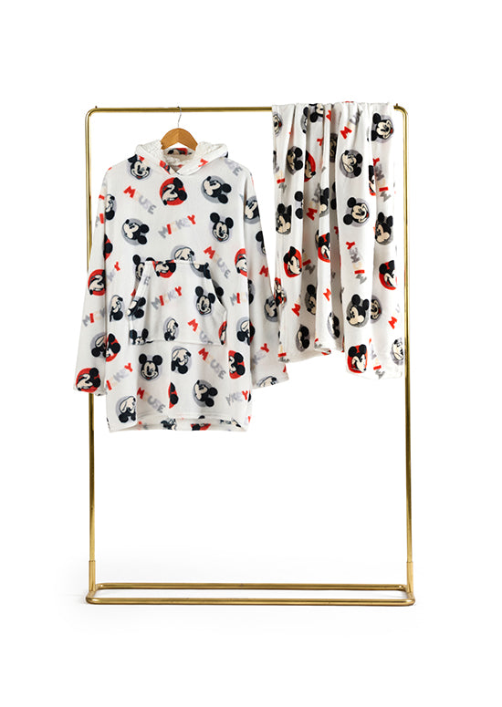 פונצ'ו פרוותי מפנק לילדים - מיקי