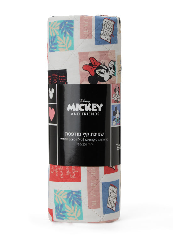 שמיכת קיץ ילדים - מיקי ומיני רוקדים