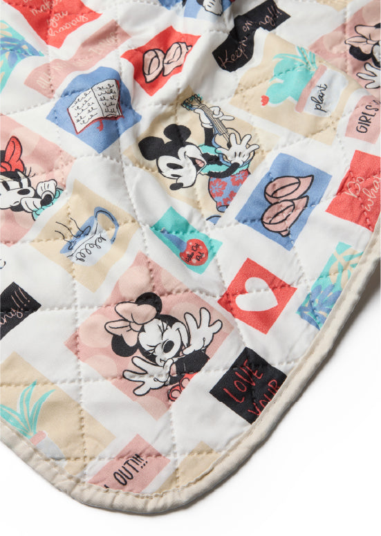 שמיכת קיץ ילדים - מיקי ומיני רוקדים