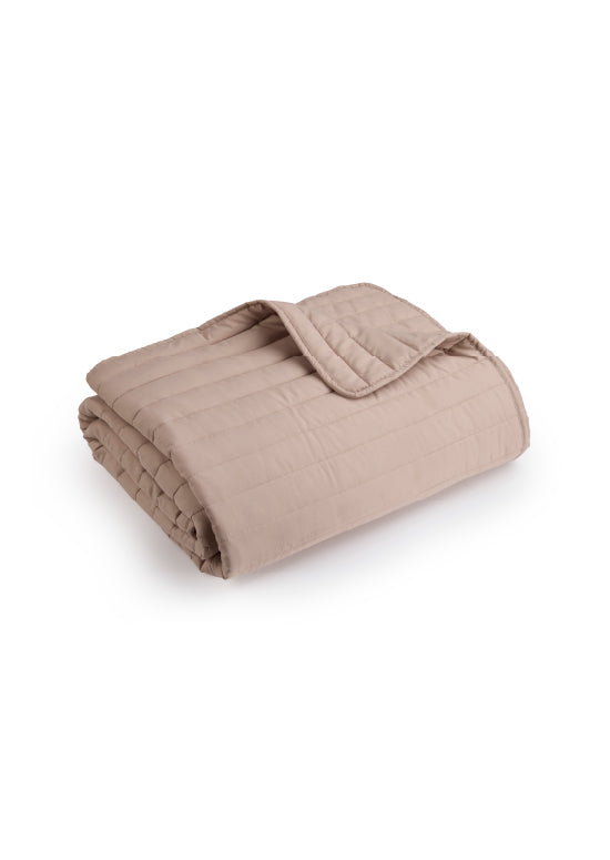 שמיכת קיץ איילנד - חום