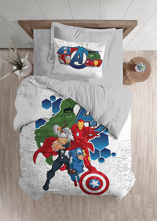 סט מצעי ילדים, הנוקמים והצוות