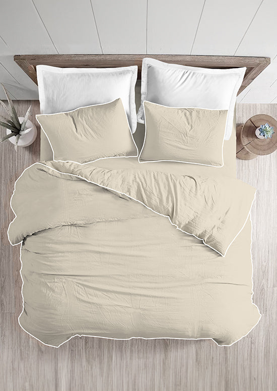 סט מצעי פרקל כותנה GALLER, עמנואל - אבן