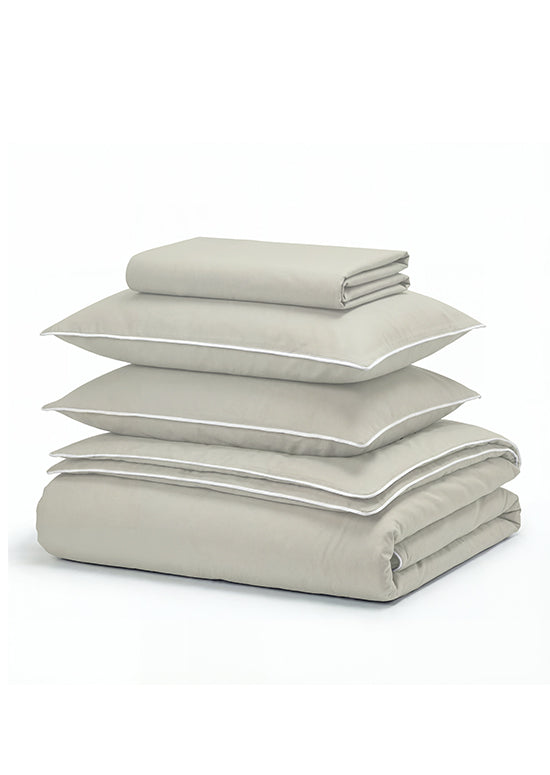 סט מצעי פרקל כותנה GALLER, עמנואל - אבן