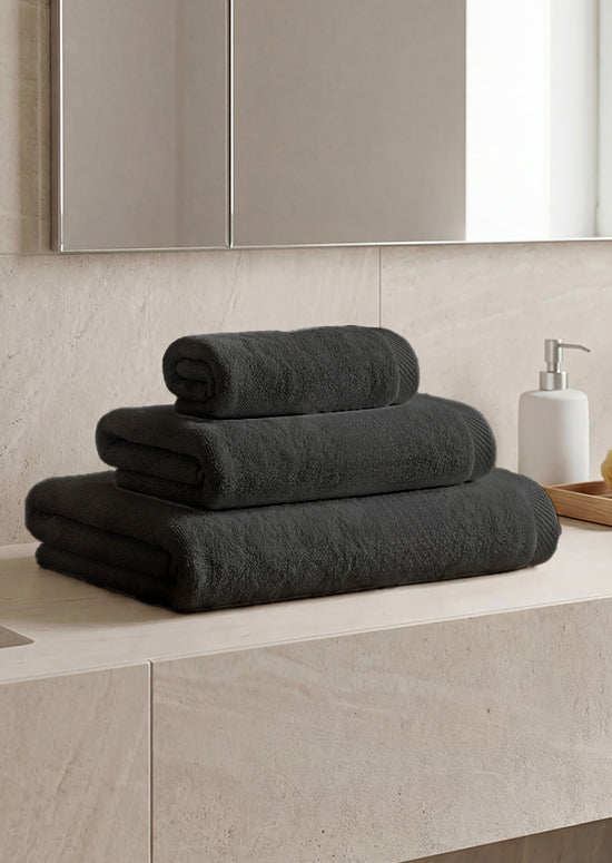 מגבות רחצה SMATR - אפור כהה