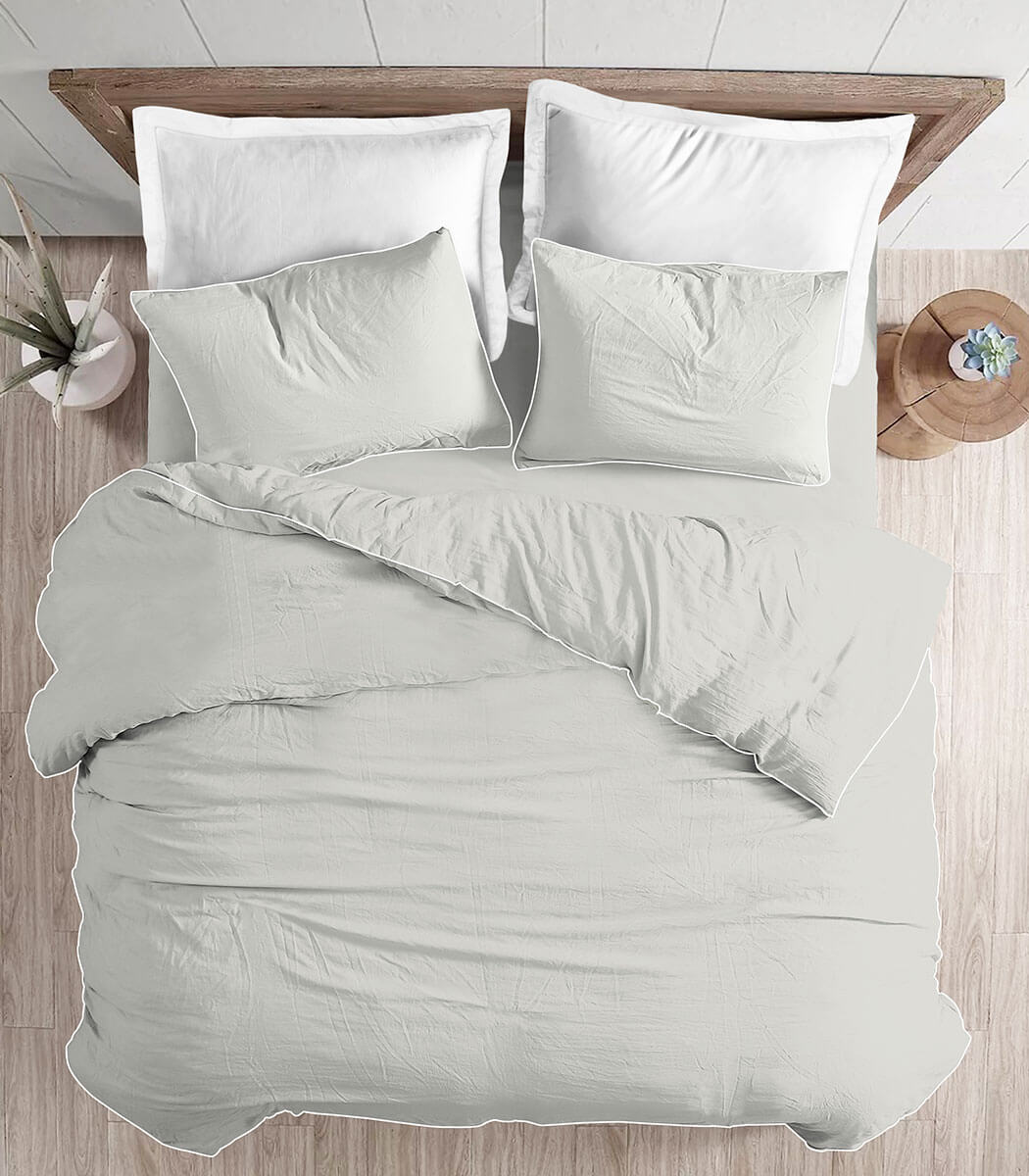 סט מצעים, ג'ואן - אפור בהיר