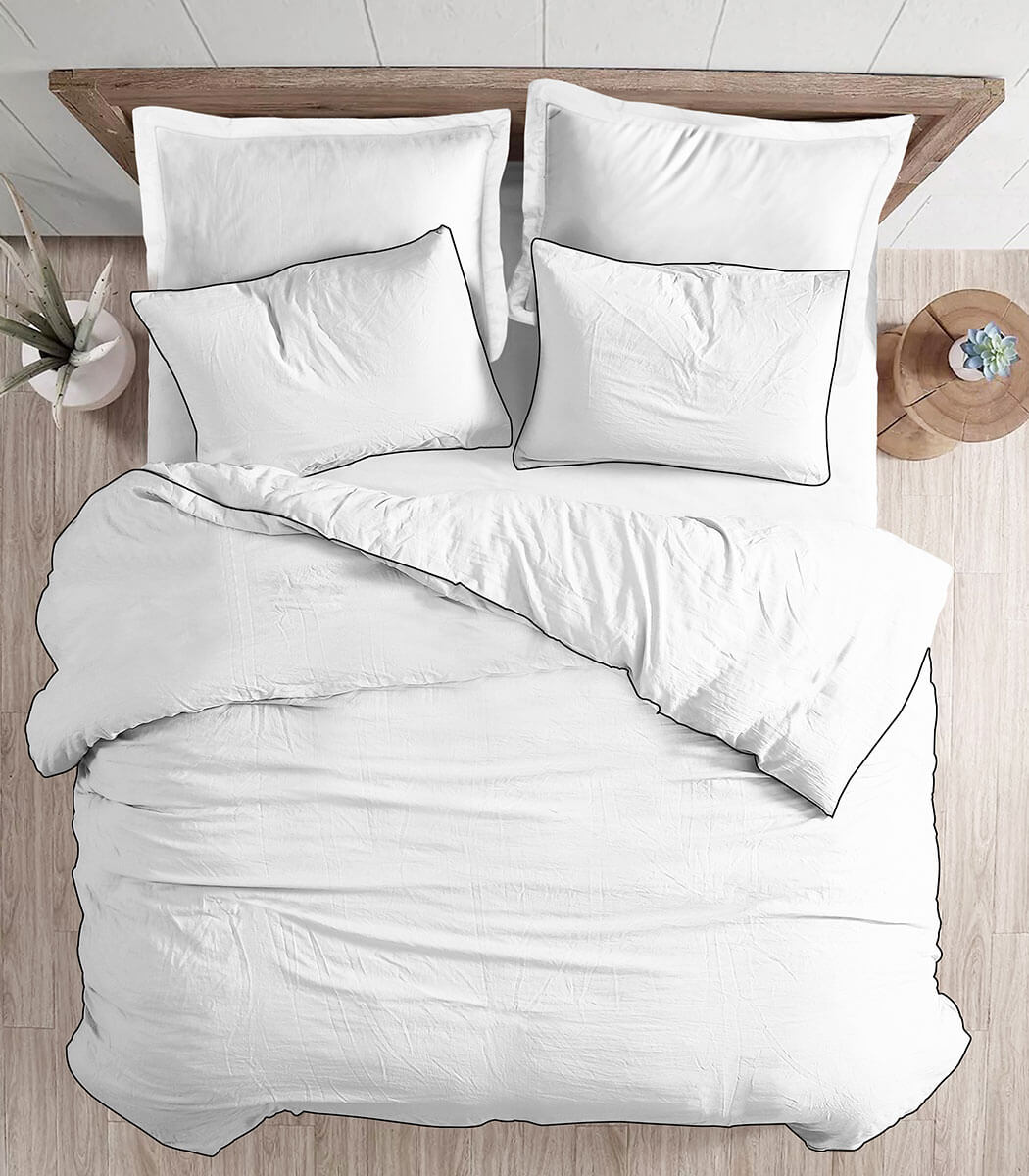 סט מצעים, ג'ואן - לבן